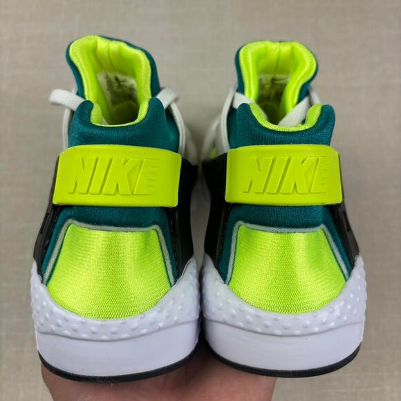 ⚡️ 2022 Nike Air Huarache Run “White Volt Bright Spruce” 7.5W - Picture 6 of 6